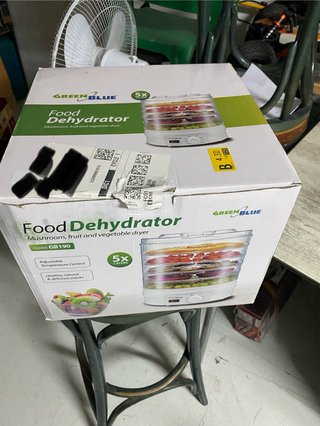Deshidratador de alimentos SIN USAR, De Sorteo