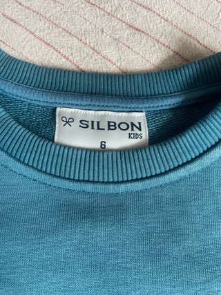 Sudadera niño azul-verdoso