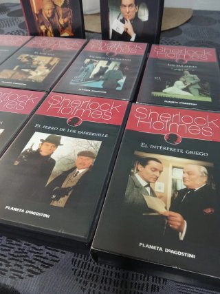 Colección Sherlock Holmes VHS (Español).