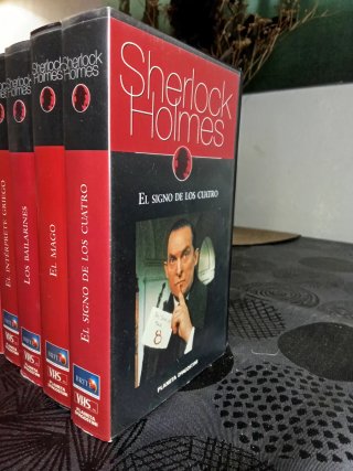Colección Sherlock Holmes VHS (Español).