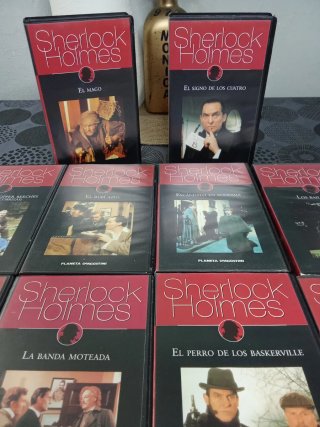 Colección Sherlock Holmes VHS (Español).