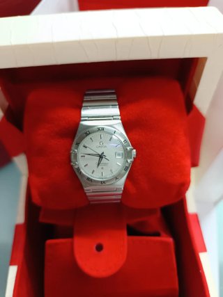 Reloj Omega Constellation 27.5mm Acero Full Set