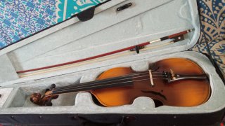 Violín Electroacústico 4/4 Barroco