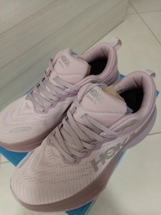 Hoka Bondi 8 Scarpe da Ginnastica Rosa