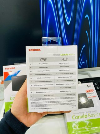 Disco Duro Externo Toshiba 4TB Canvio Basics