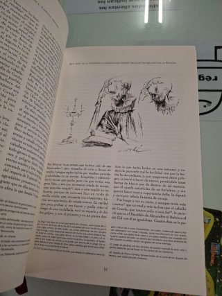 Libro Don Quijote de la Mancha ilustraciones Dali