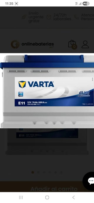 Batería Nueva