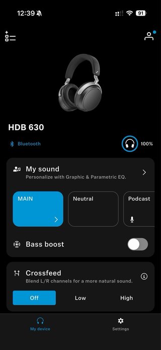 Sennheiser HDB 630 - Auriculares