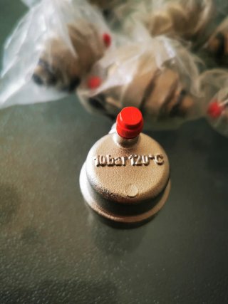 Lote Purgador Automático Agua 10 Bar 120°C