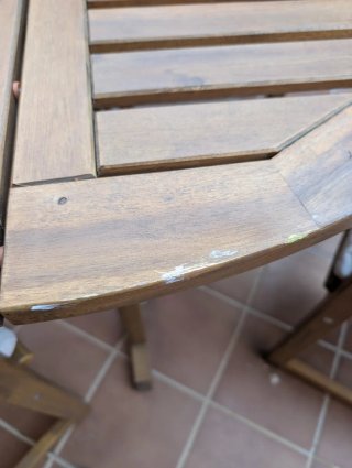 Mesa Terraza y Jardín con Sillas