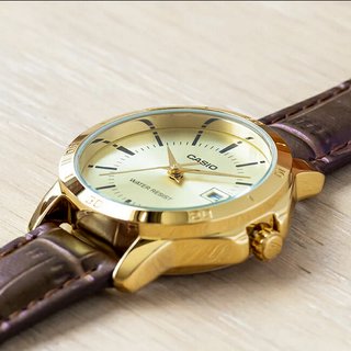 Orologio Casio LTP-V004GL-9A Oro Marrone