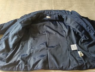 Chaquetón azul mujer