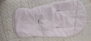Saco de silla bebé Arrúe rosa