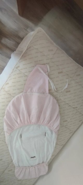 Saco de silla bebé Arrúe rosa