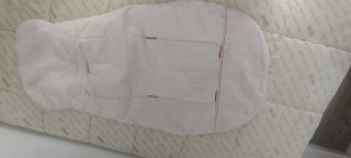 Saco de silla bebé Arrúe rosa