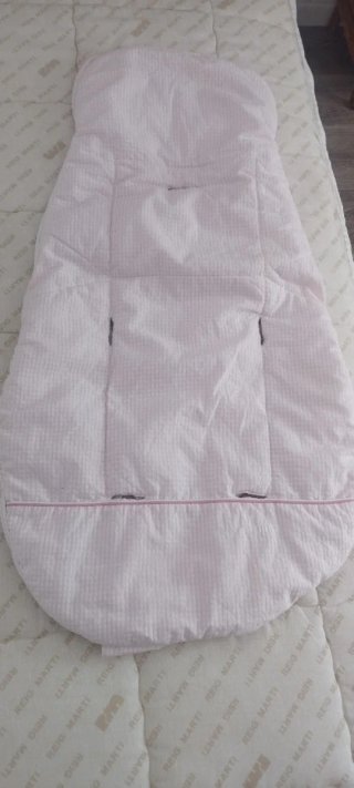 Saco de silla bebé Arrúe rosa
