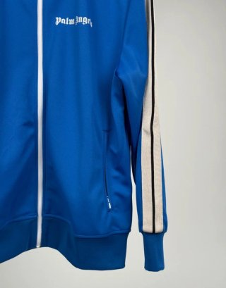 Felpa Palm Angels Blu/Bianco