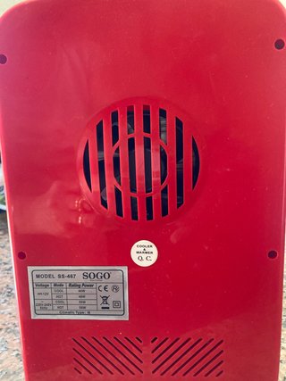 Nevera Portátil Coca-Cola SOGO Roja