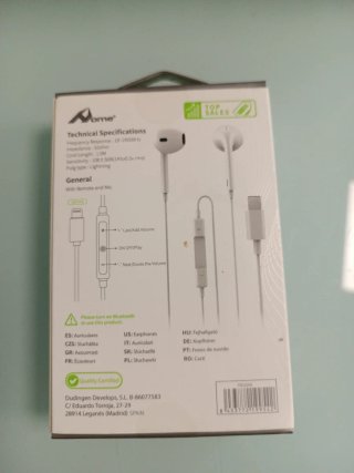 Auriculares Home Lightning con Micrófono