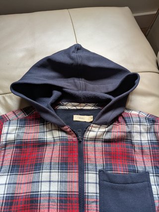 Chaqueta Camisa Forrada Niño Talla 11-12