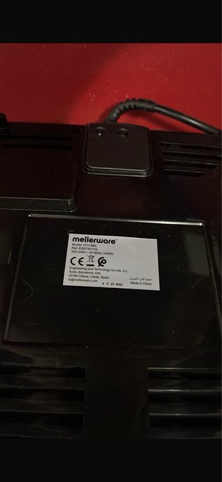 Freidora Airfryer Mellerware