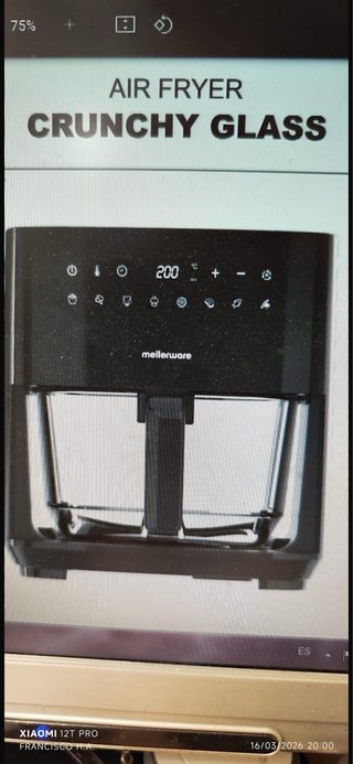 Freidora Airfryer Mellerware