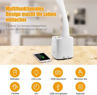 Lámpara flexo LED Infantil 7 en 1