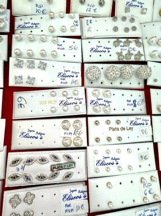 Pendientes Plata de Ley Eliseos's