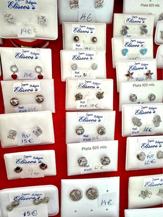 Pendientes Plata de Ley Eliseos's