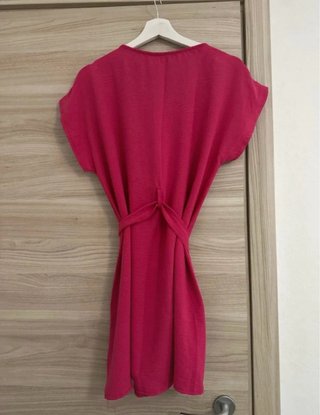 Vestito estivo taglia unica fucsia