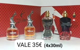 Estuche de perfumes nuevos en caja