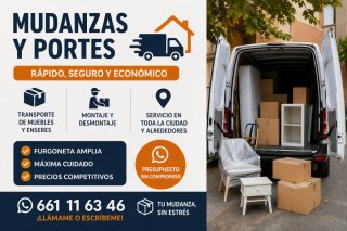 Necesitas hacer una mudanza o transportar muebles?