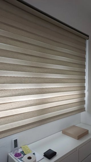 Estore Bolero noche y día 200 x 250cm Beige