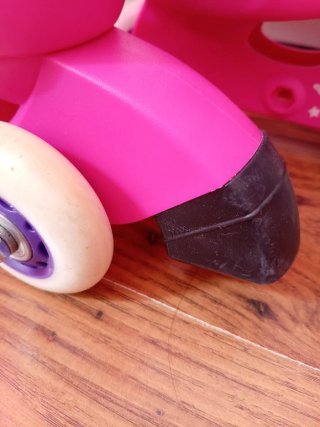 Patines Oxelo niña rosa y morado