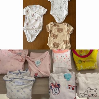 10 pz Body neonata  50/55 cm