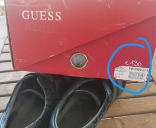 Sneakers Guess Vintage Nere Taglia 43