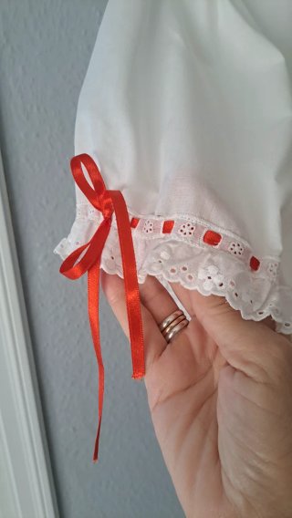 Blusa maga XL romería.