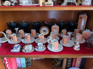 Figuras de porcelana y cristal