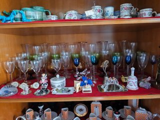 Figuras de porcelana y cristal