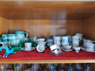 Figuras de porcelana y cristal