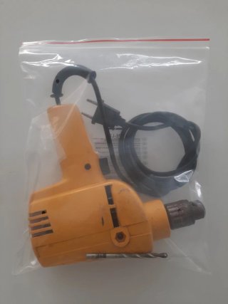 Taladro Eléctrico Amarillo