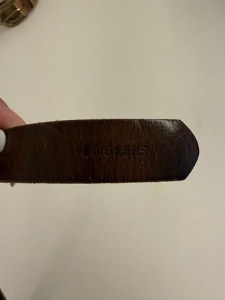 Cinturón de piel Dockers para mujer