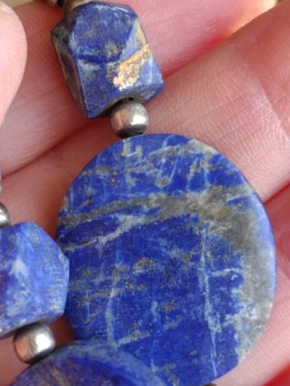 Collana Lapislazzuli Afghana Artigianale