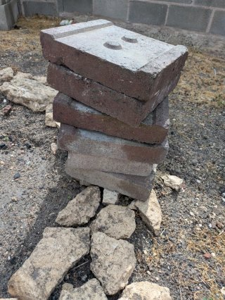 Ladrillos refractarios 19 unidades