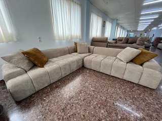 Nuevo sofa rinconera beige ECONOMICO!!