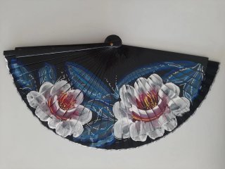 4 Abanicos Pintados a Mano