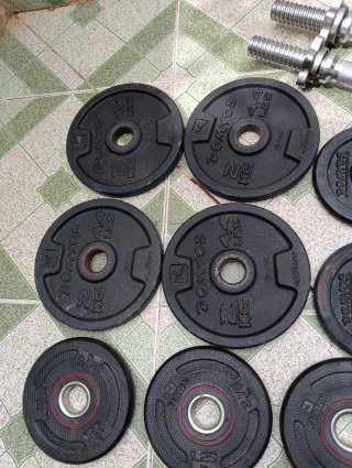 Mancuernas 11kg (2x) DOMYOS