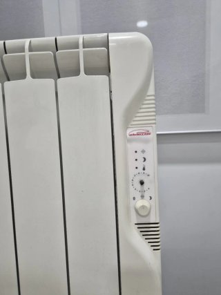 Radiador eléctrico enchufable blanco gabarron