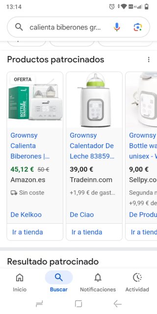 Calienta biberones y esterilizador GrowNSY