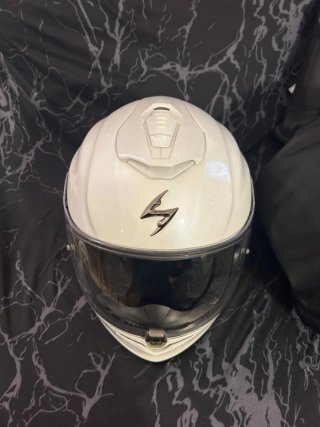 Casco Moto Scorpion Bianco